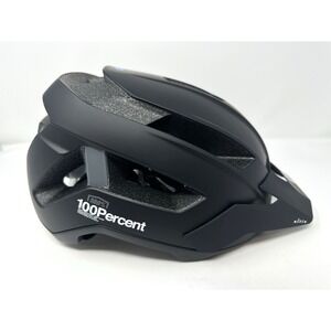 100% Altis Helmet Trail Mtn Bike Large/XL Black Lightweight 80006-00003 NIB